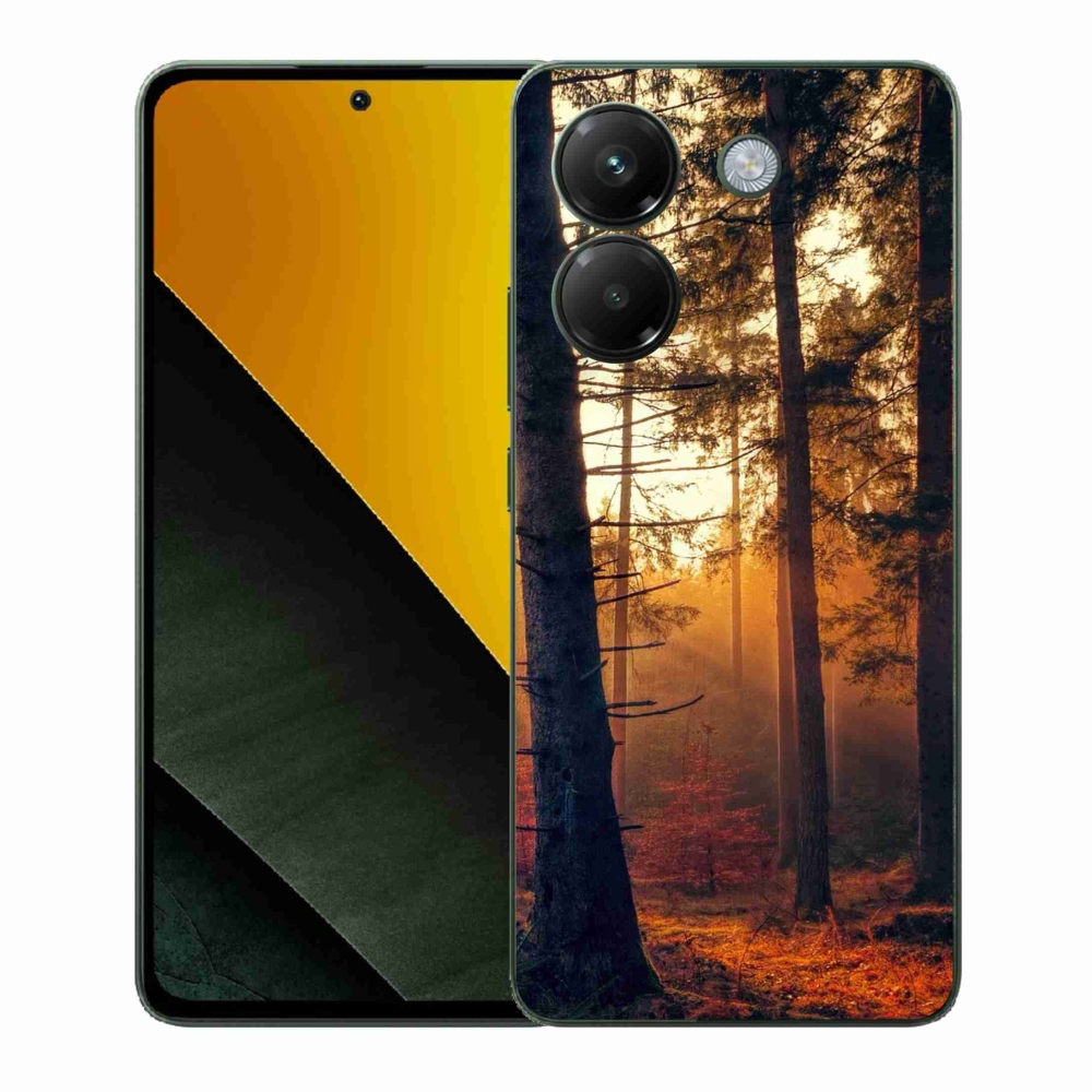 Gélový kryt mmCase na Xiaomi Poco M7 Pro 5G - les