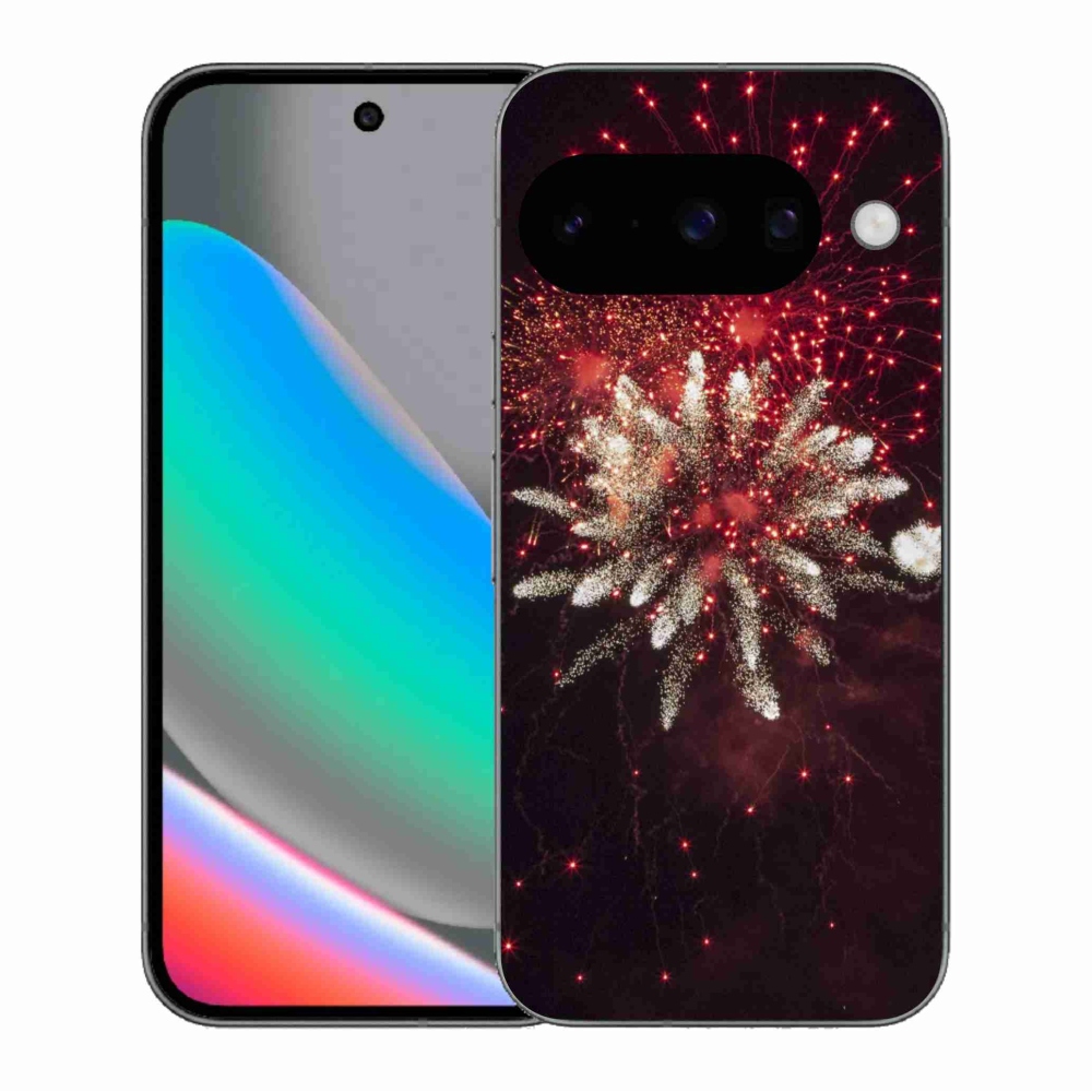 Gélový kryt mmCase na Google Pixel 10 - ohňostroj