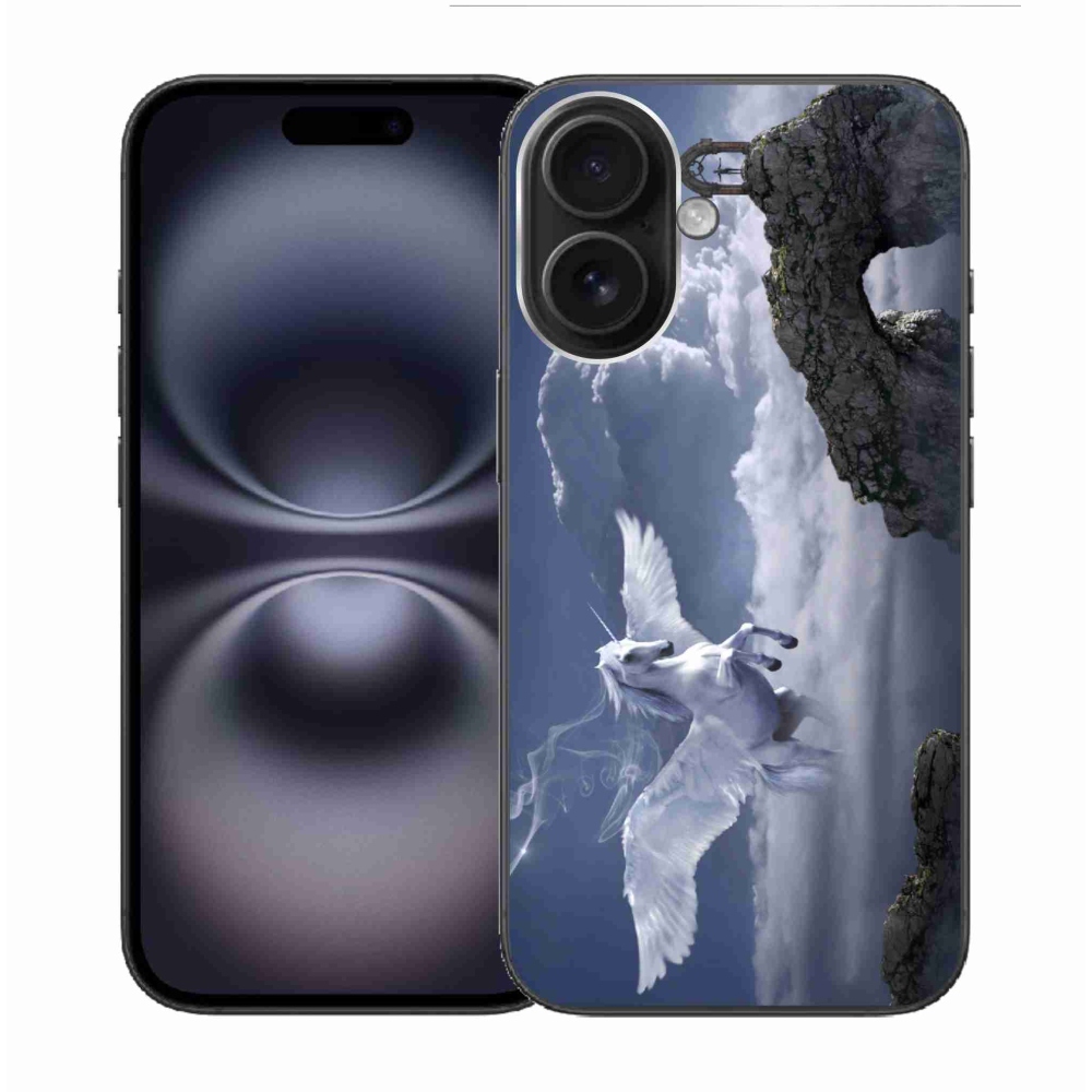 Gélový kryt mmCase na iPhone 16 - pegas