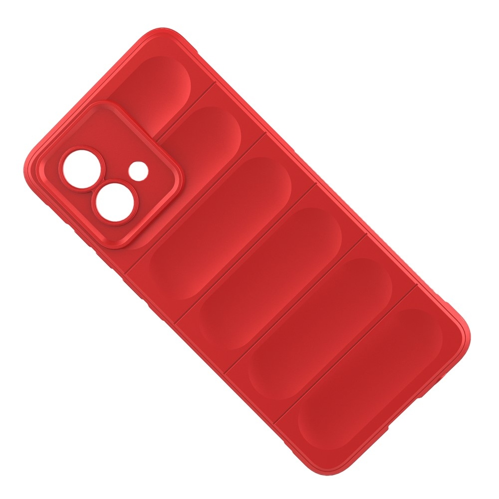 Rugg odolný gélový obal na Motorola Moto G84 5G - červený