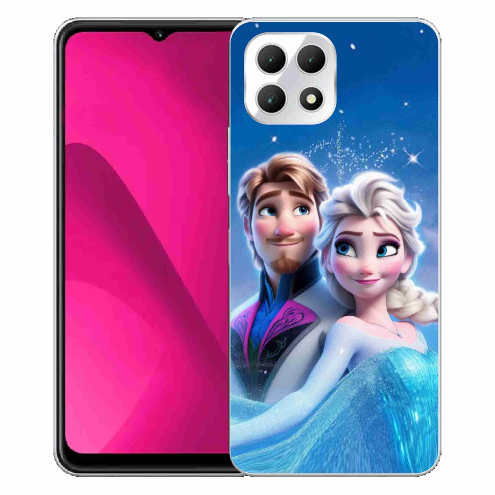 Gélový kryt mmCase na T-Mobile T Phone 2 - ľadové kráľovstvo 1