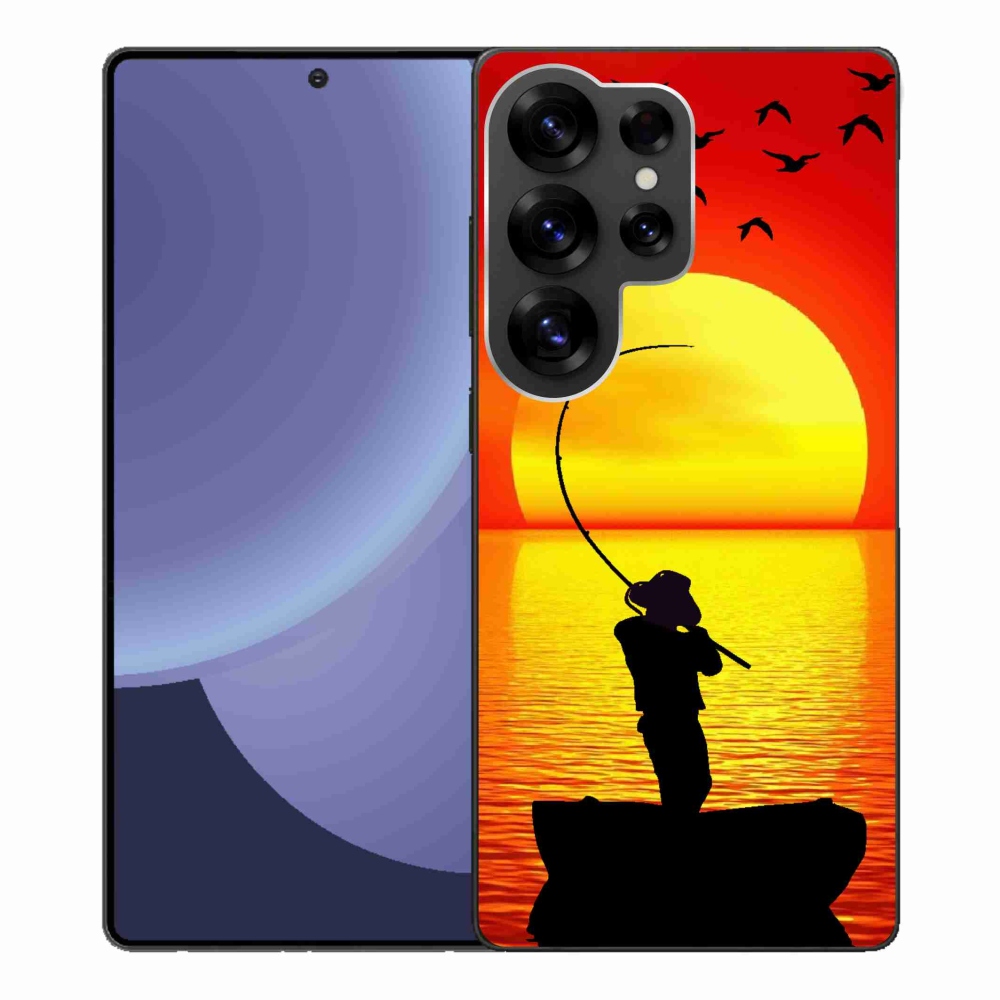 Gélový kryt mmCase na Samsung Galaxy S25 Ultra - rybárčenie