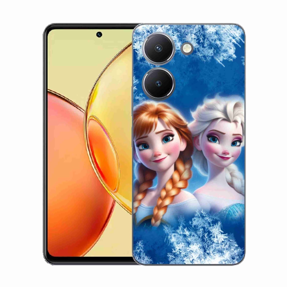 Gélový kryt mmCase na Vivo Y36 - ľadové kráľovstvo 2