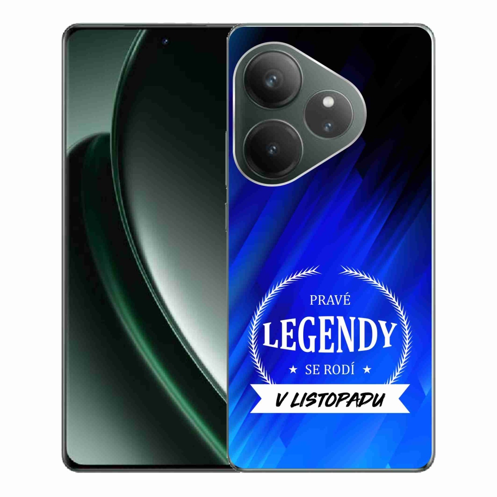 Gélový kryt mmCase na Realme GT 6 5G/GT 6T 5G - legendy v novembri modré pozadie