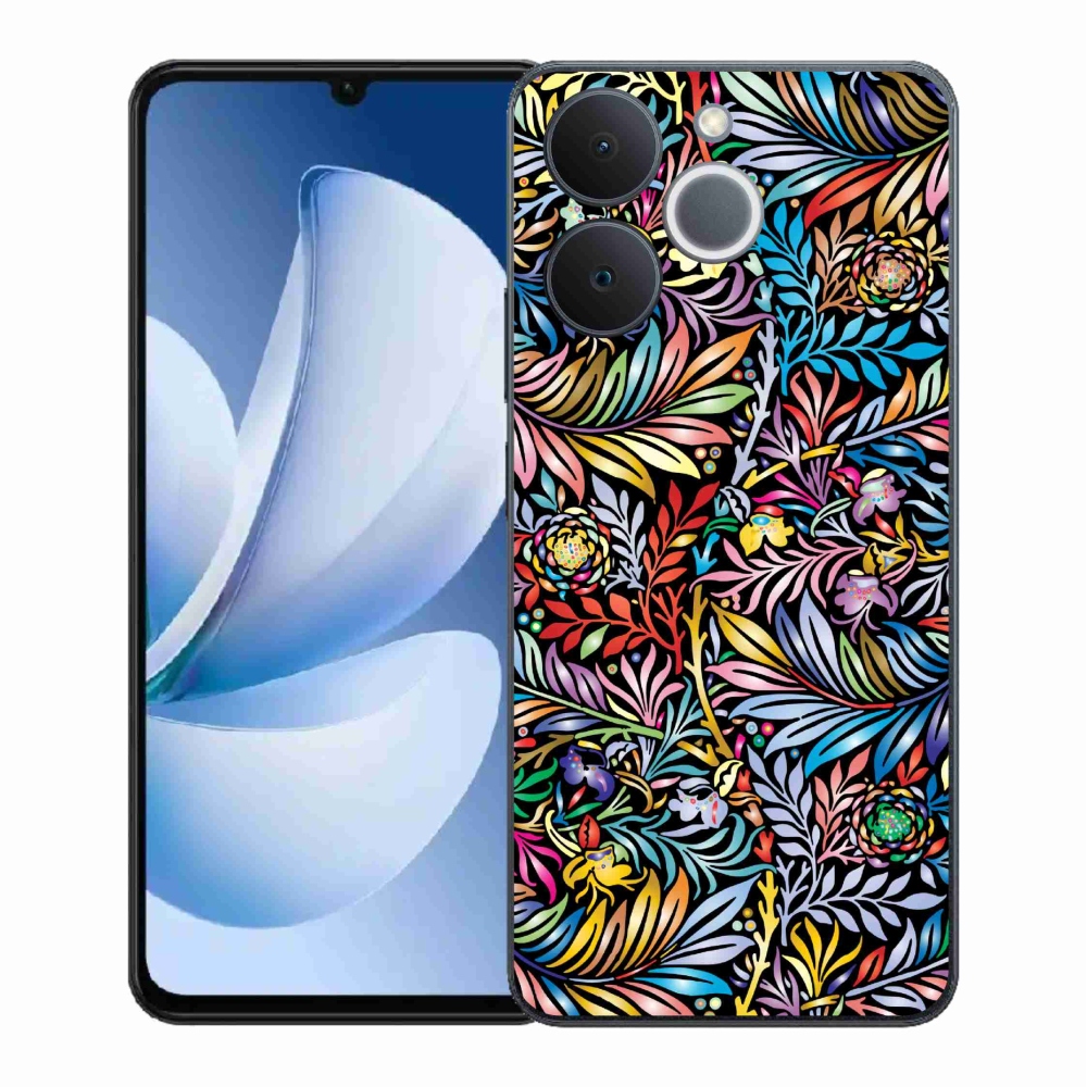 Gélový kryt mmCase na Realme Note 70T - kvety 5