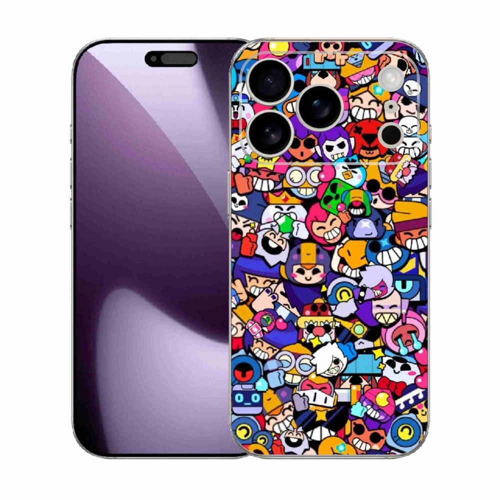Gélový kryt mmCase na iPhone 17 Pro - brawl stars 2