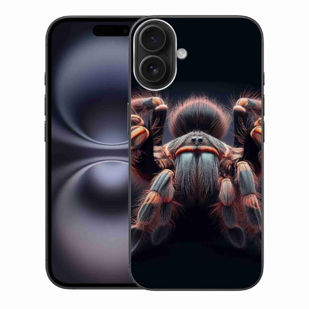 Gélový kryt mmCase na iPhone 16 Plus - tarantula