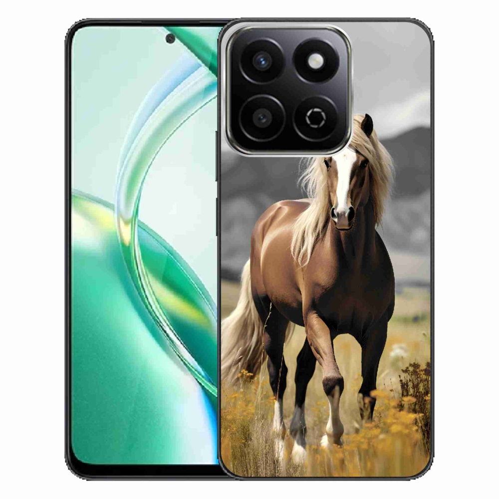 Gélový kryt mmCase na Honor 200 Smart 5G - hnedý kôň 1