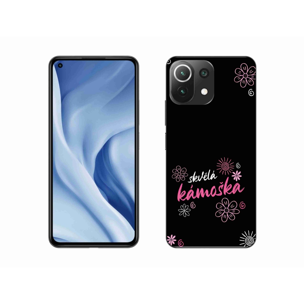 Gélový kryt mmCase na Xiaomi Mi 11 Lite 4G/5G - skvelá kamoška čierne pozadie