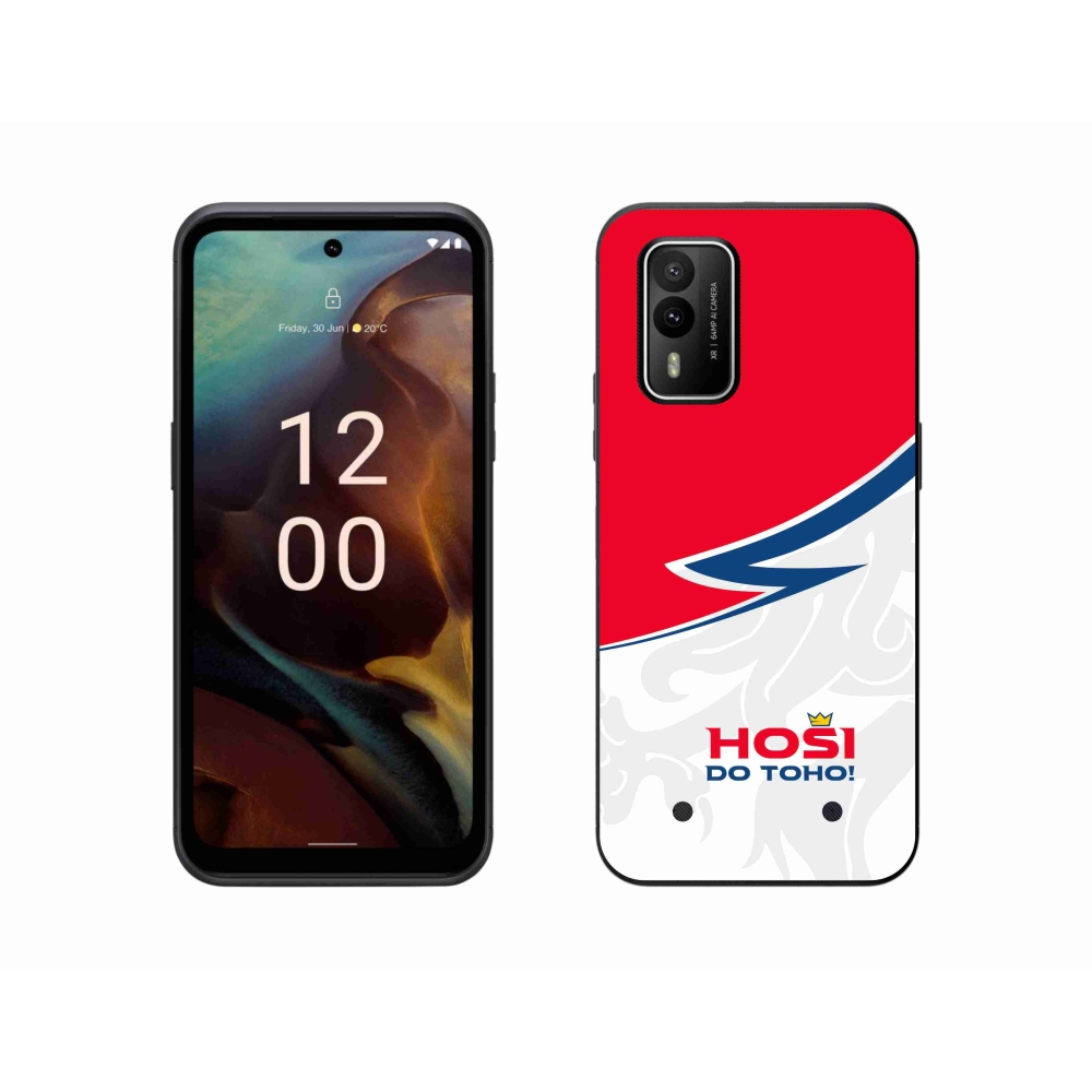 Gélový kryt mmCase na Nokia XR21 - chlapci do toho