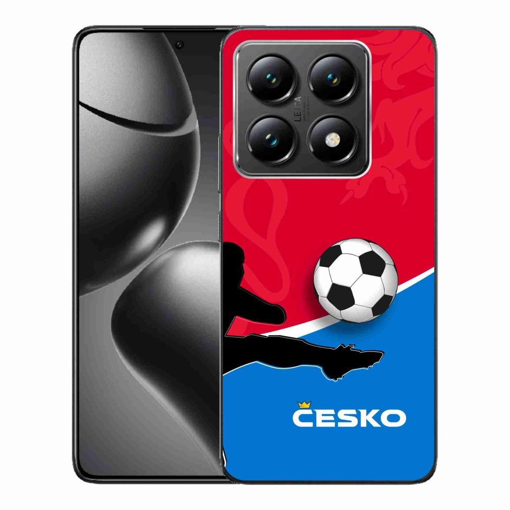Gélový kryt mmCase na Xiaomi 14T - futbal Česko 2