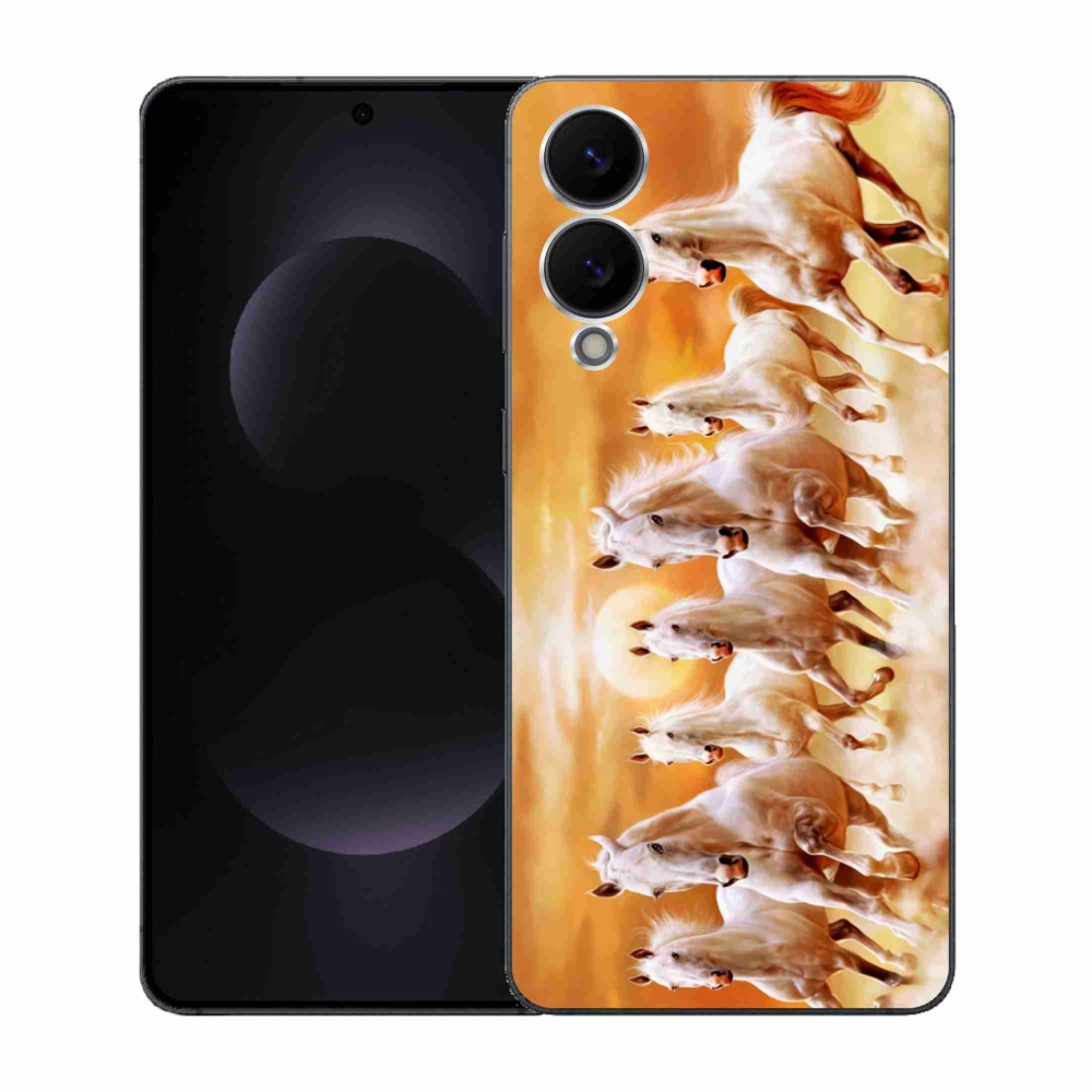 Gélový kryt mmCase na Samsung Galaxy S25 Edge - kone 2