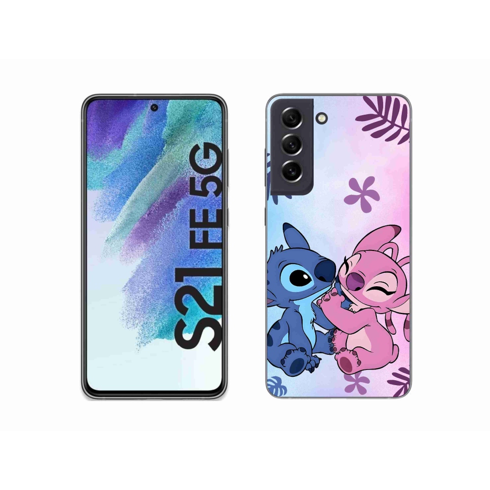 Gélový kryt mmCase na Samsung Galaxy S21 FE 5G - stitch 2