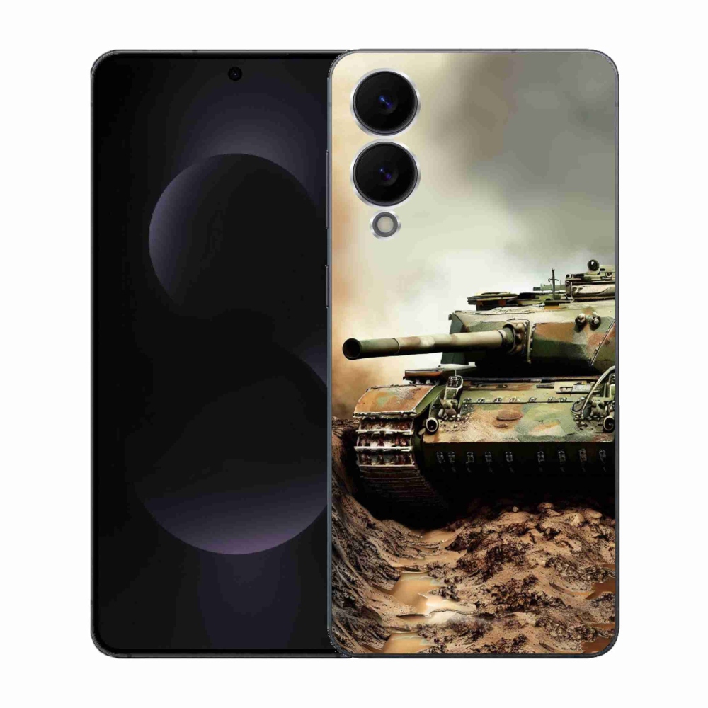 Gélový kryt mmCase na Samsung Galaxy S25 Edge - tank