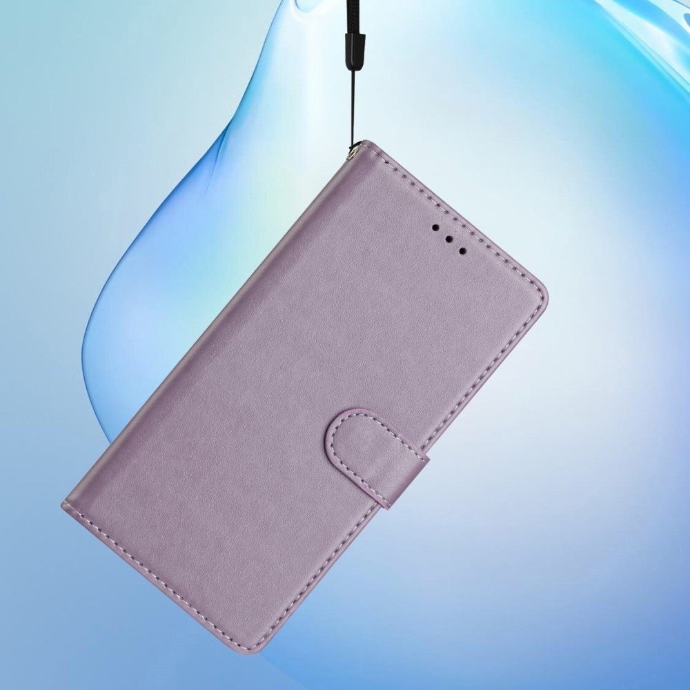 Clots knižkové púzdro na Samsung Galaxy S25 Edge - fialové