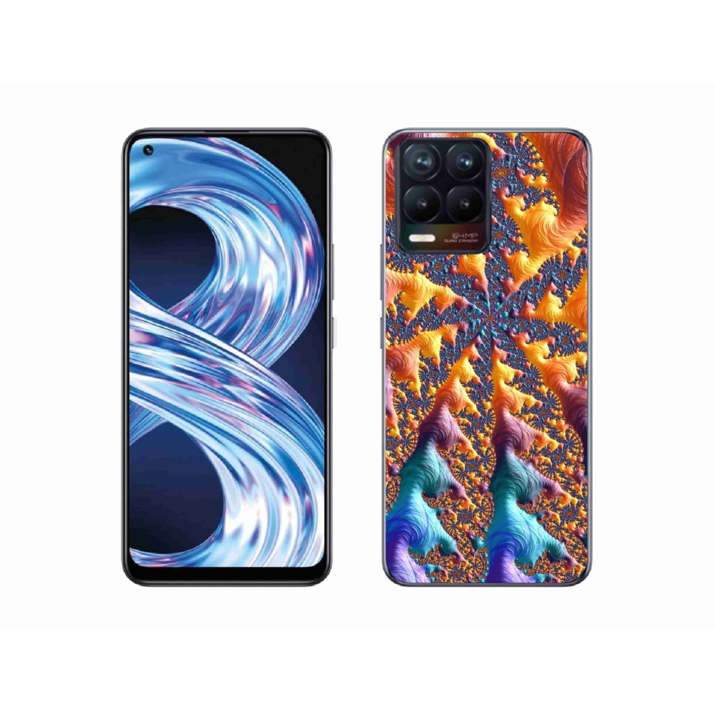 Gélový kryt mmCase na Realme 8 Pro - abstraktný motív 23