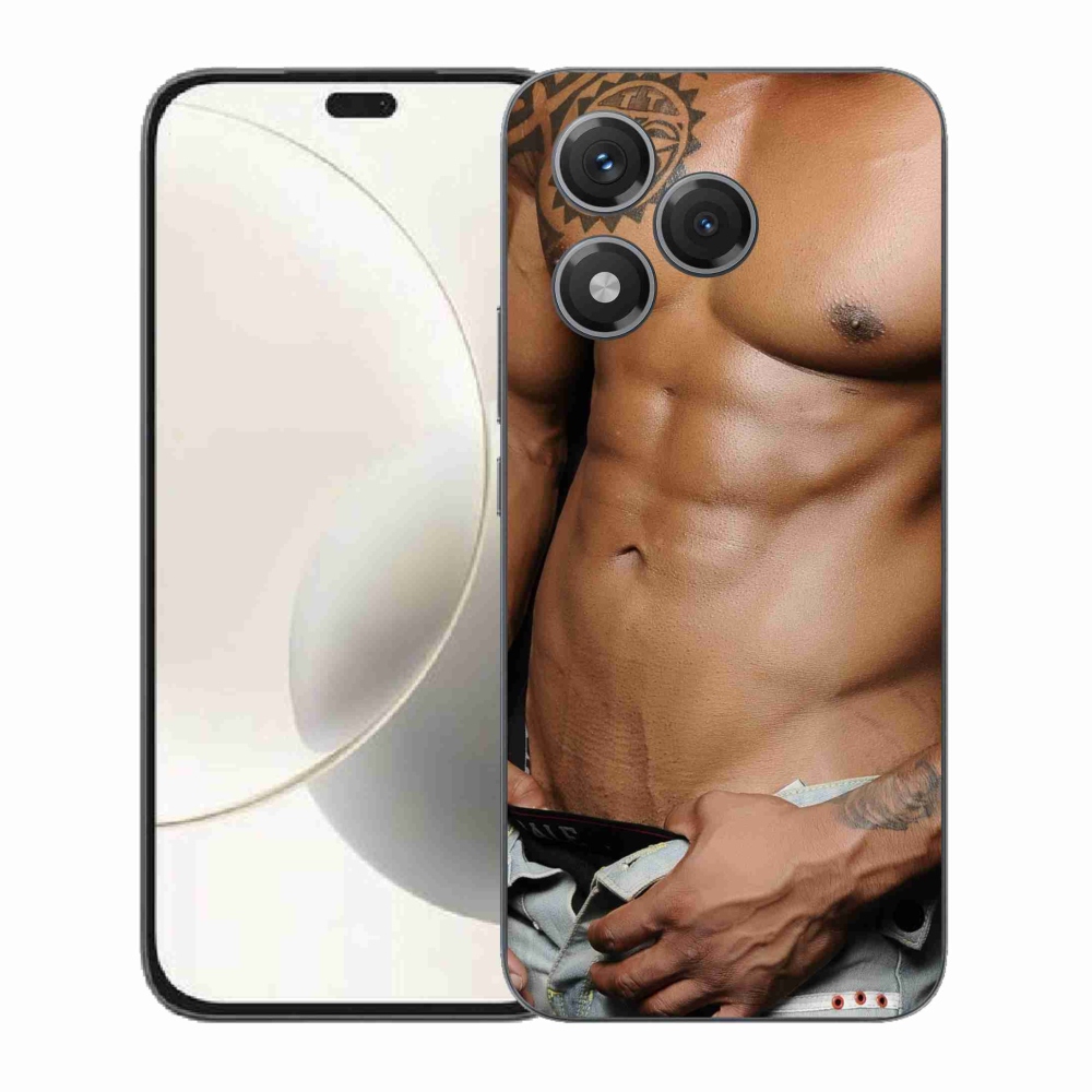 Gélový kryt mmCase na Honor 400 Lite - sexy muž