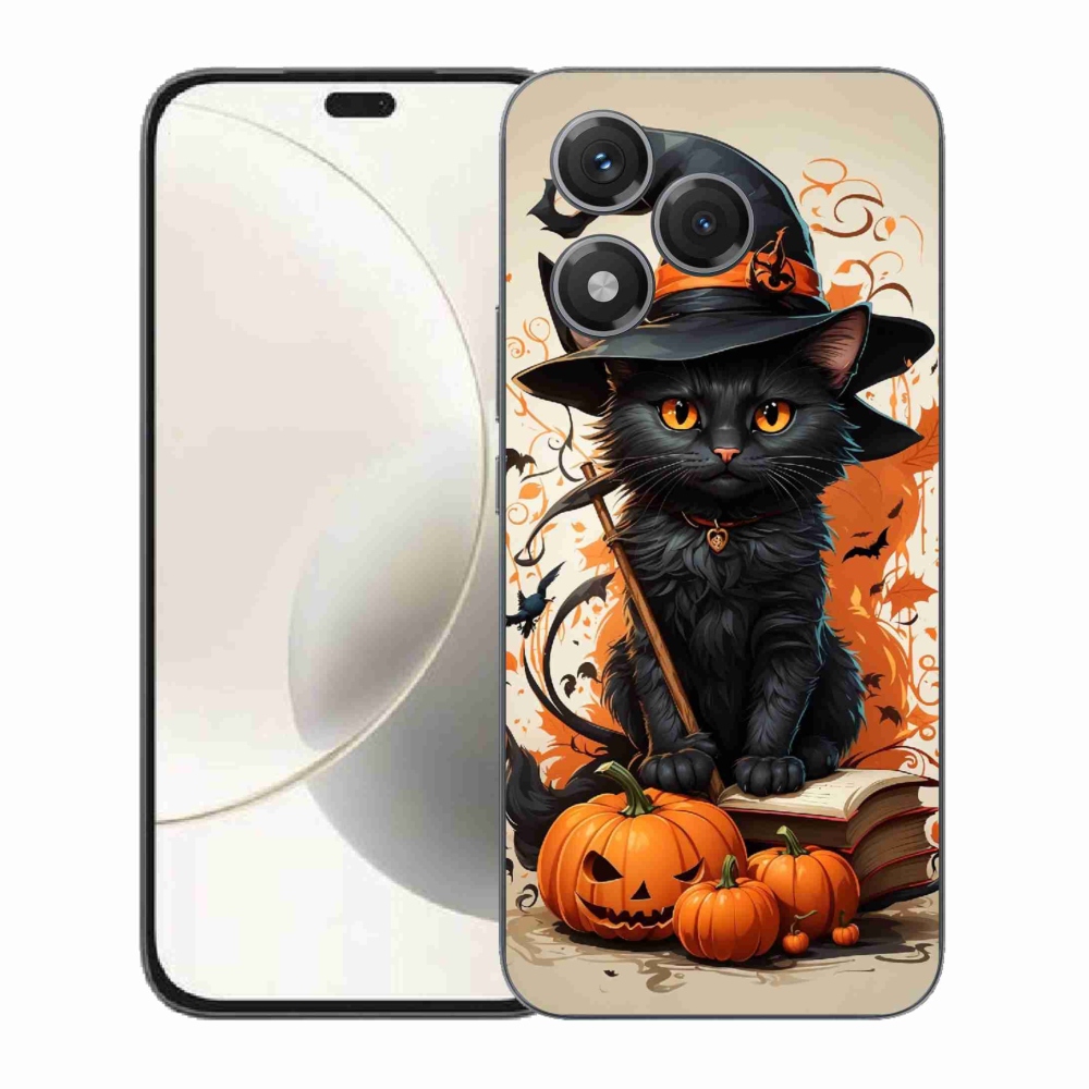 Gélový kryt mmCase na Honor 400 Lite - kocúr čarodejník