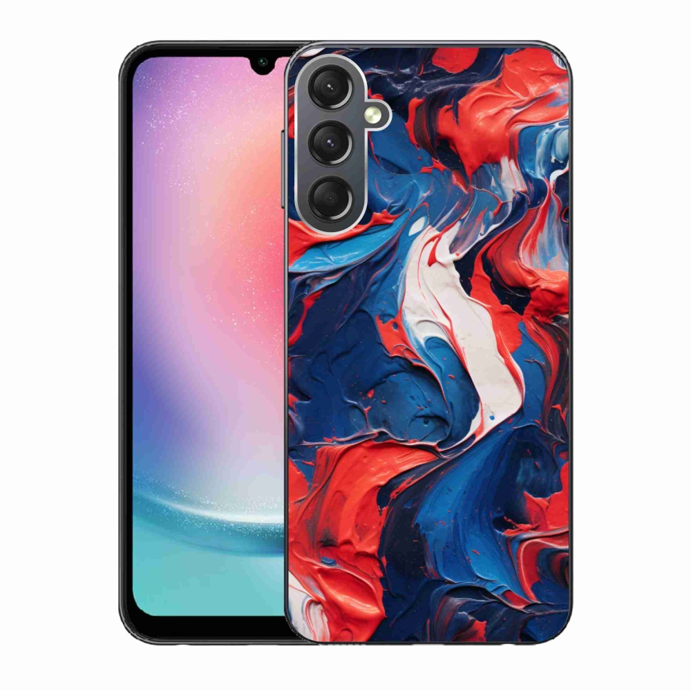 Gélový kryt mmCase na Samsung Galaxy A24 - abstraktný motív 7