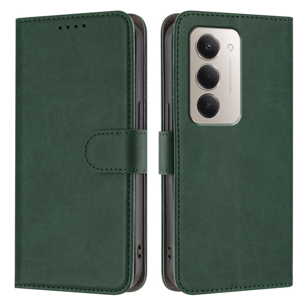 Snap knižkové púzdro na Xiaomi Redmi 15 4G/5G (171mm) - zelené
