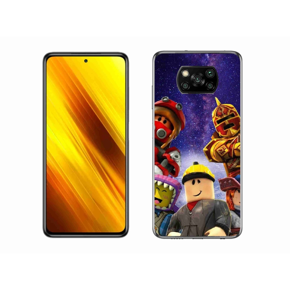 Gélový kryt mmCase na Xiaomi Poco X3 - roblox 3