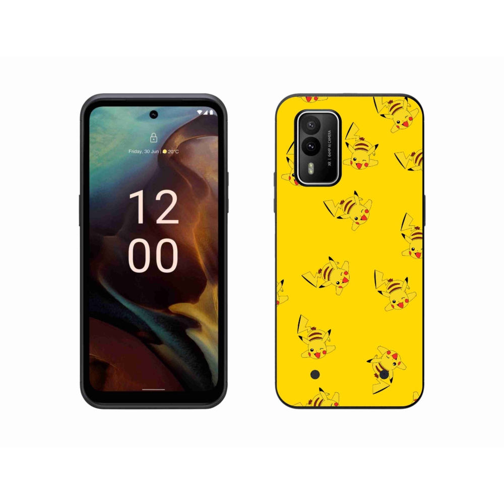 Gélový kryt mmCase na Nokia XR21 - pikachu