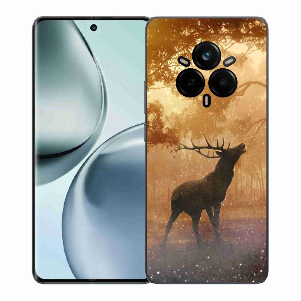 Gélový kryt mmCase na Realme 14 Pro+ 5G - jeleň v ruji