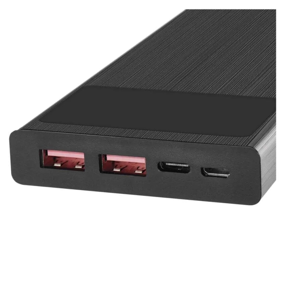 Powerbanka EMOS BetaQ 10, 10 000 mAh, 22,5 W - čierna