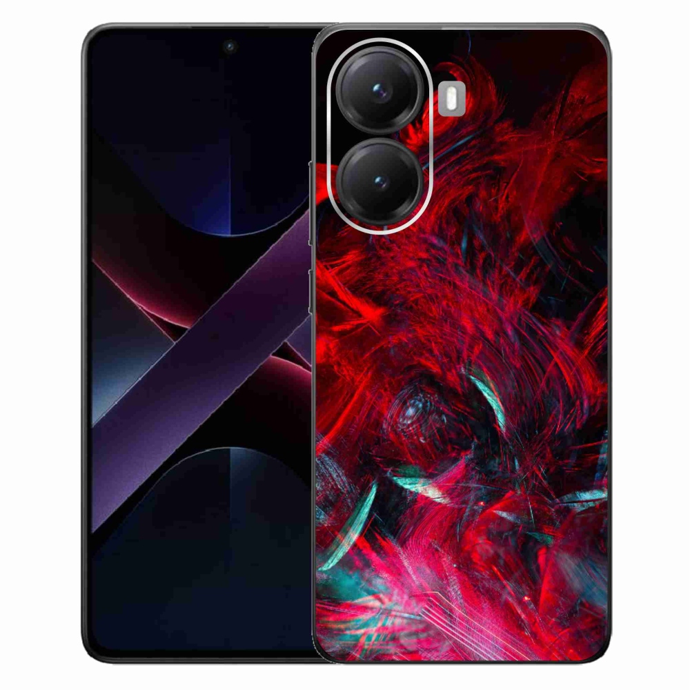 Gélový kryt mmCase na Xiaomi Poco X7 Pro 5G - abstrakt 16