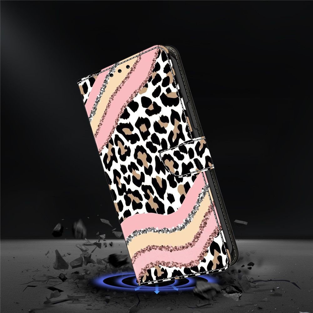 Firmly knižkové púzdro na Samsung Galaxy A17 5G/A26 5G - leopardí vzor