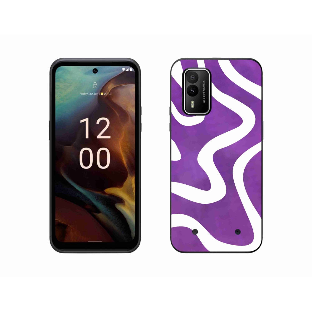 Gélový kryt mmCase na Nokia XR21 - abstrakt 30