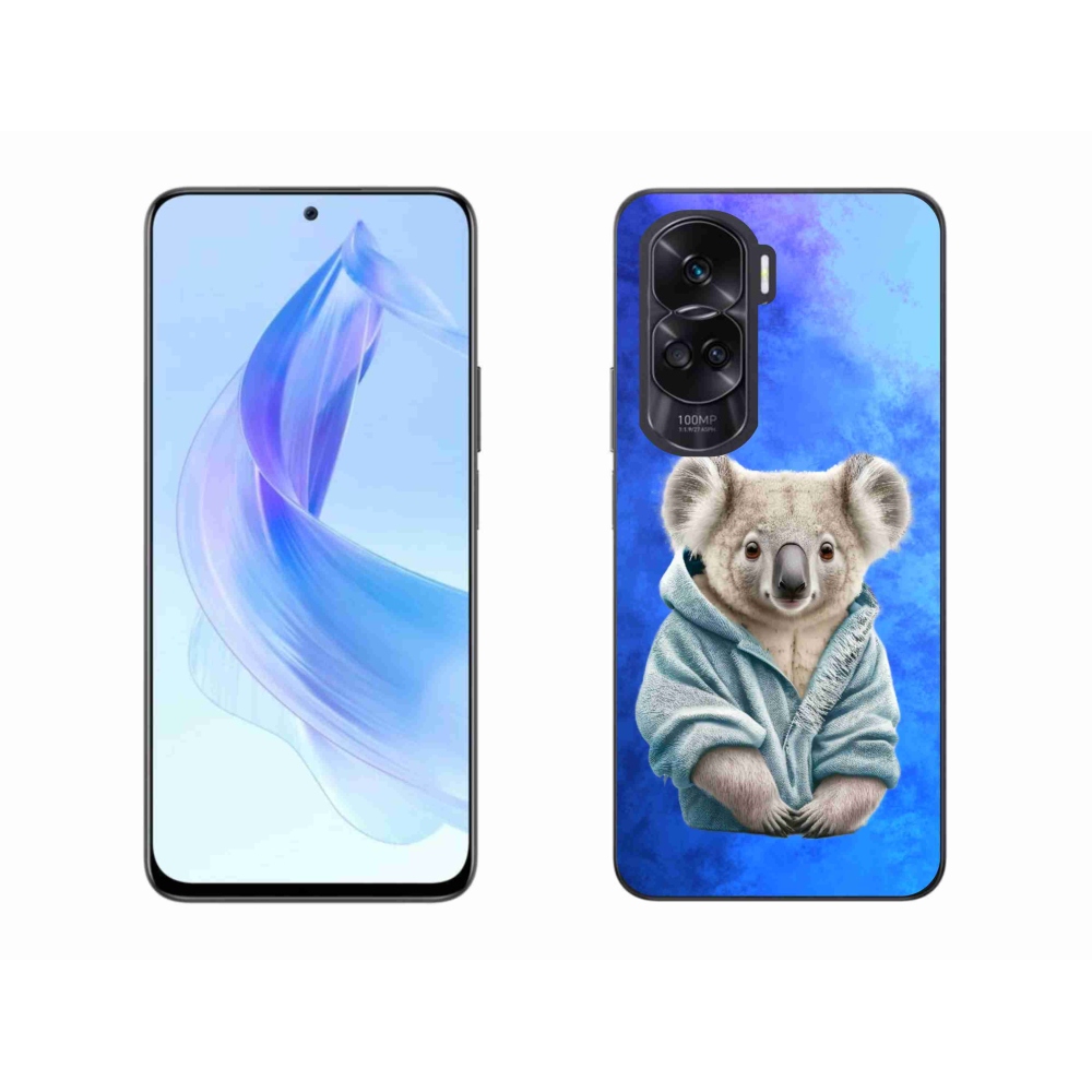 Gélový kryt mmCase na Honor 90 Lite - koala vo svetri