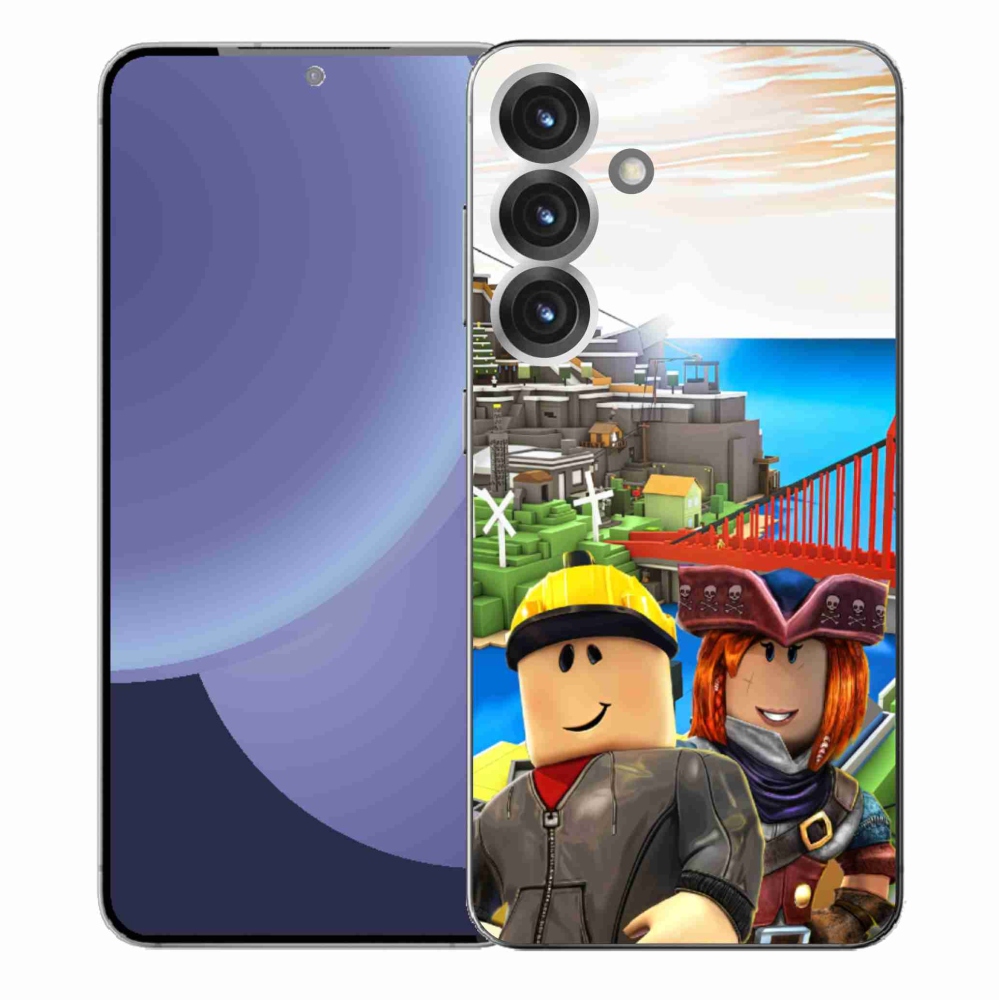 Gélový kryt mmCase na Samsung Galaxy S25+ - roblox 1