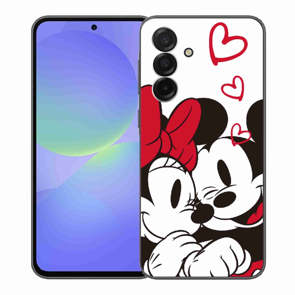 Gélový kryt mmCase na Samsung Galaxy A36 5G - minnie a mickey