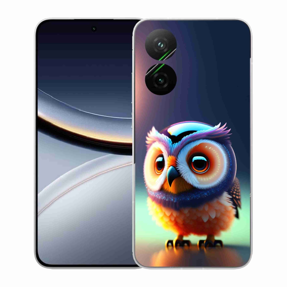 Gélový kryt mmCase na Xiaomi Poco F7 5G - sovička