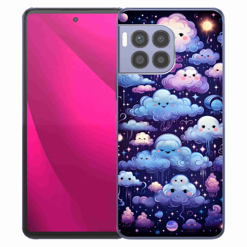 Gélový kryt mmCase na T-Mobile T Phone 2 Pro - mráčiky