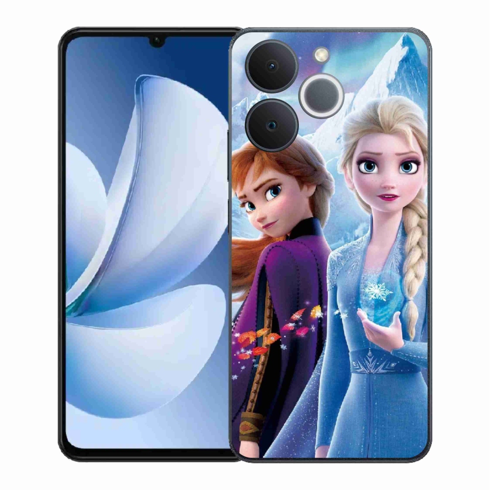 Gélový kryt mmCase na Realme Note 70T - ľadové kráľovstvo 3