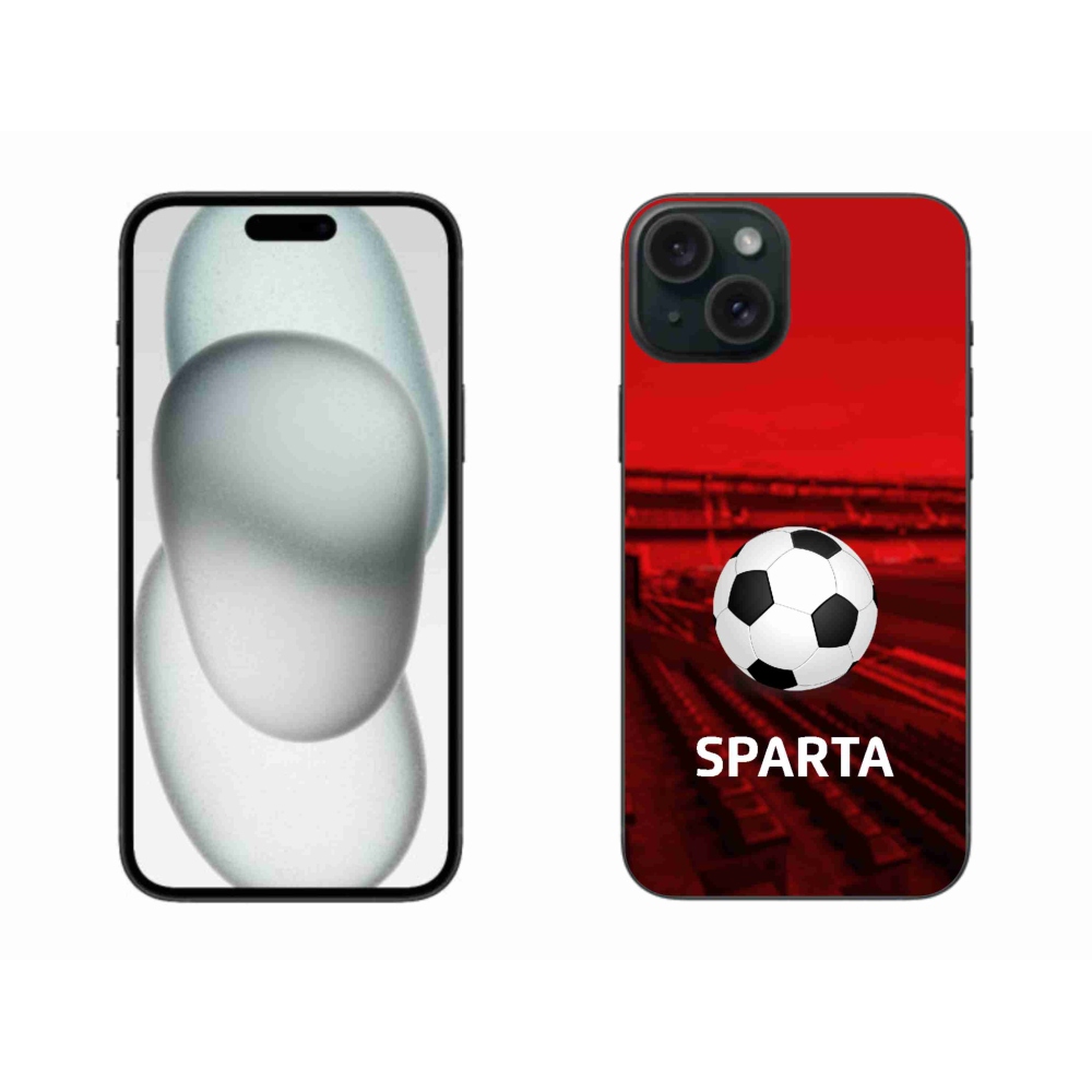 Gélový kryt mmCase na iPhone 15 Plus - sparta 1