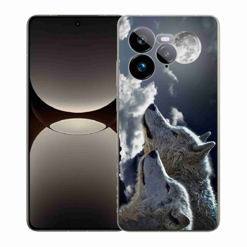 Gélový kryt mmCase na Realme GT 7 Pro 5G - vlci
