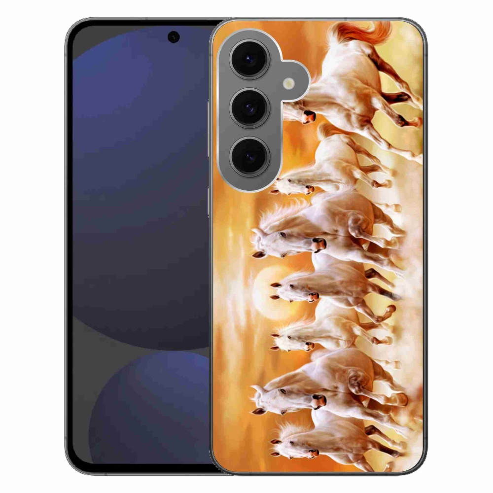 Gélový obal mmCase na Samsung Galaxy S24 FE - kone 2
