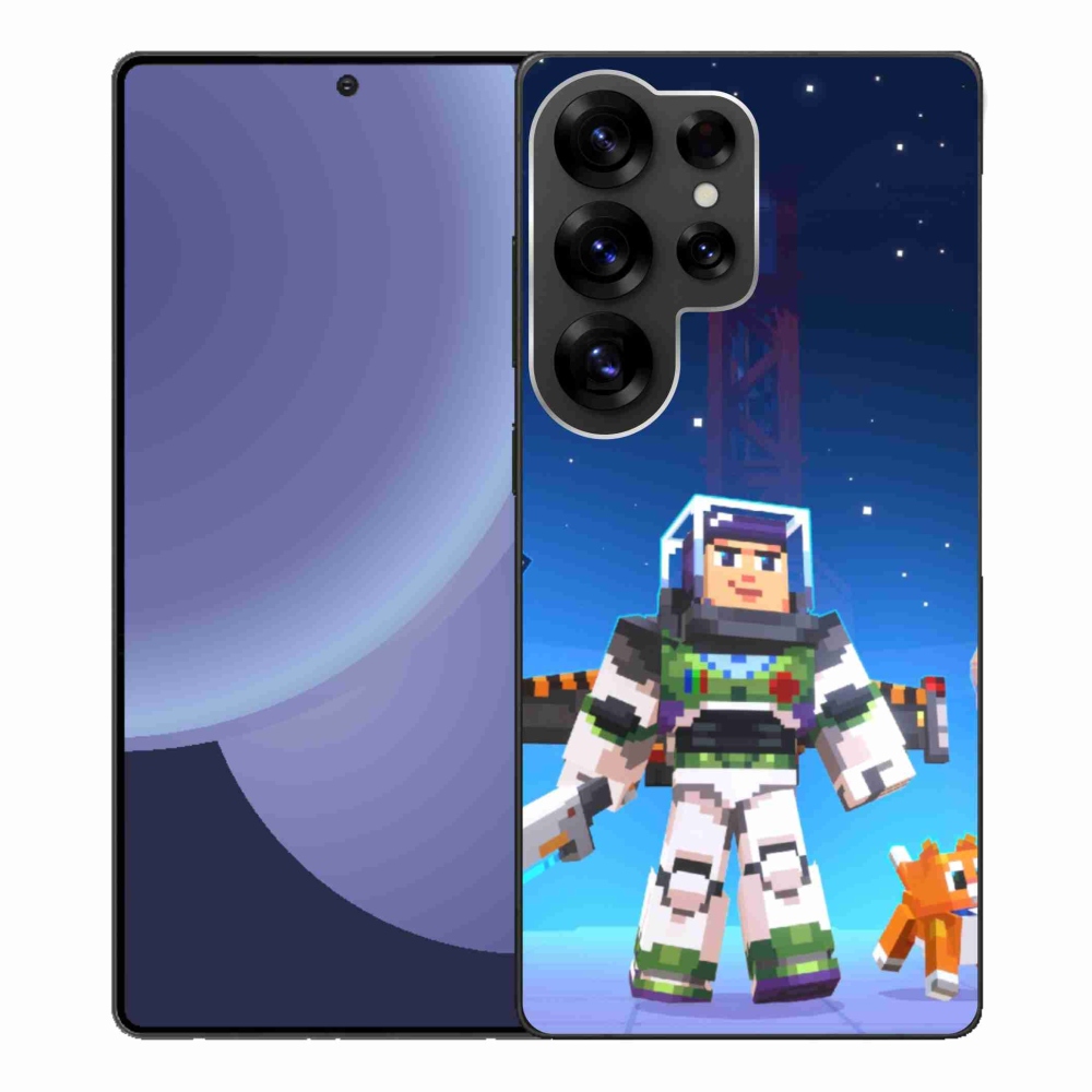 Gélový kryt mmCase na Samsung Galaxy S25 Ultra - minecraft 2