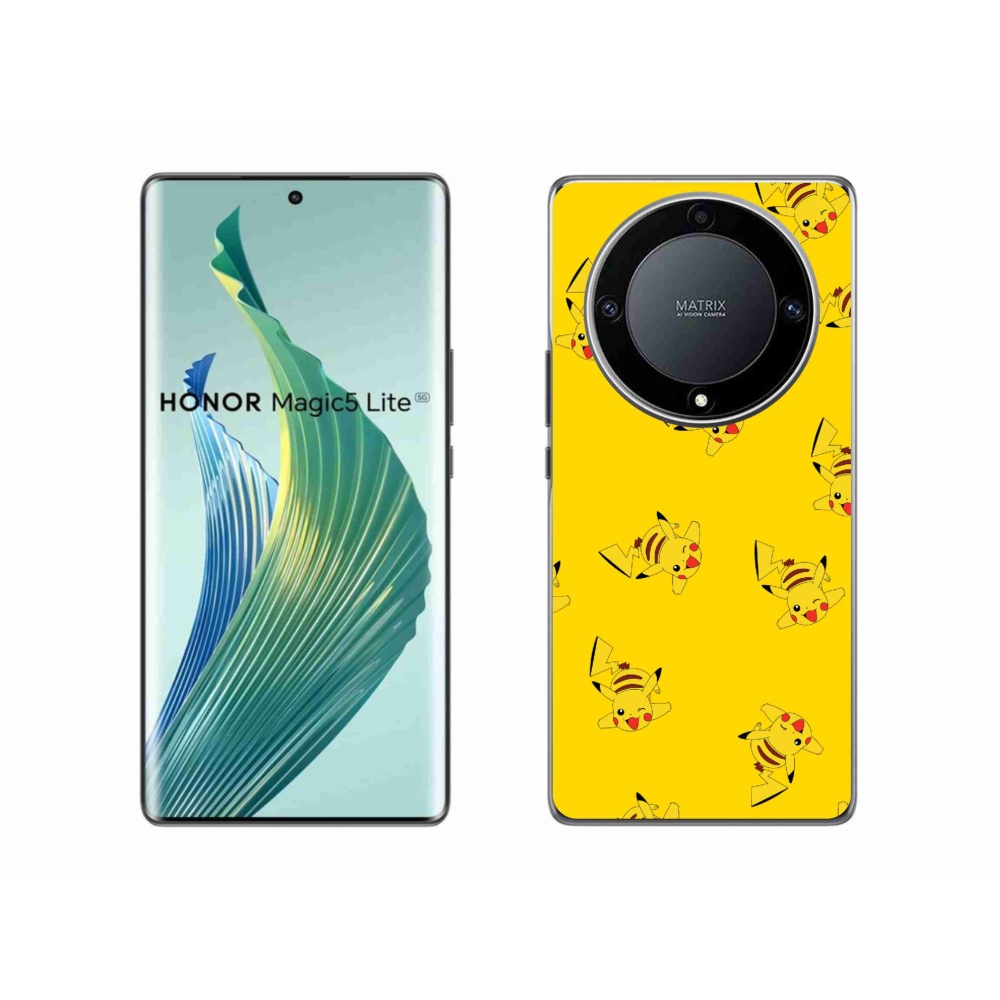 Gélový kryt mmCase na Honor Magic 5 Lite 5G - pikachu