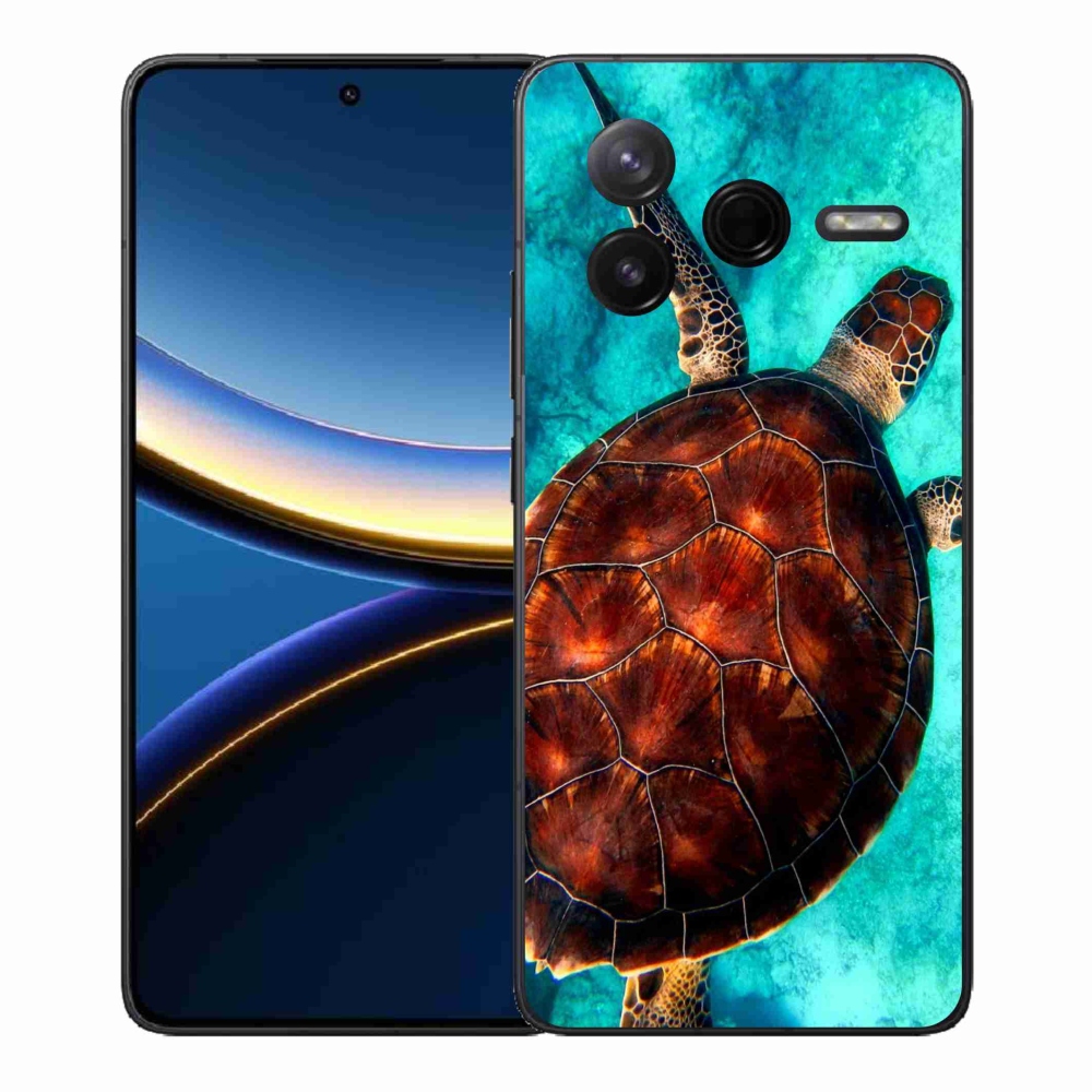 Gélový kryt mmCase na Xiaomi Poco F7 Pro - korytnačka