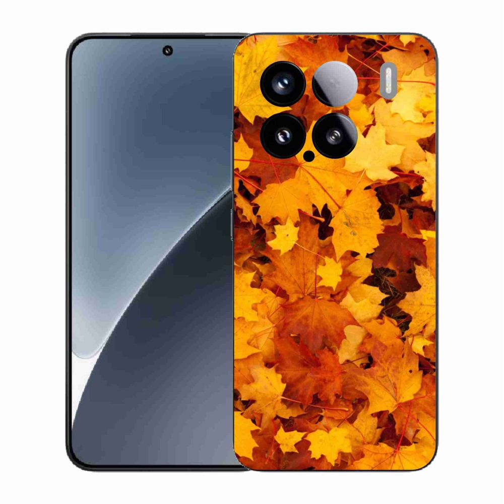 Gélový kryt mmCase na Xiaomi 15 - javorové listy