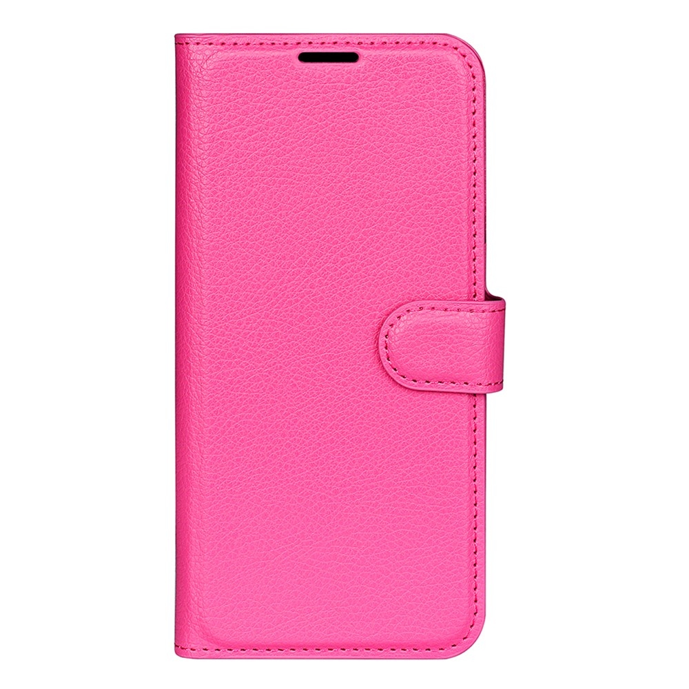 Litchi knižkové púzdro na Samsung Galaxy Xcover 7 Pro - rose