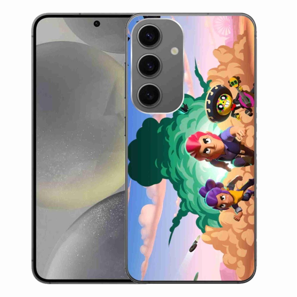 Gélový kryt mmCase na Samsung Galaxy S24+ - brawl stars