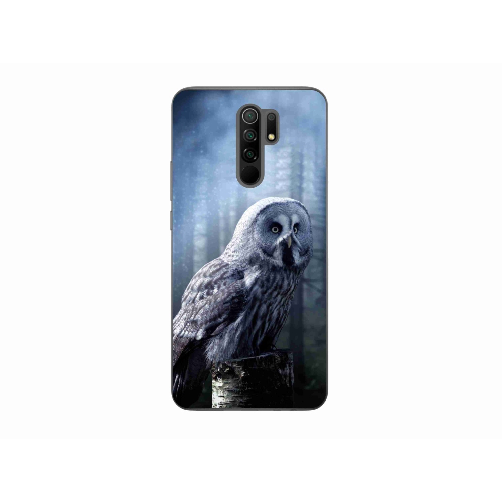 Gélový kryt mmCase na Xiaomi Redmi 9 - sova