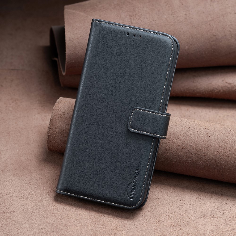 BNF knižkové púzdro na Samsung Galaxy S25 Edge - čierne
