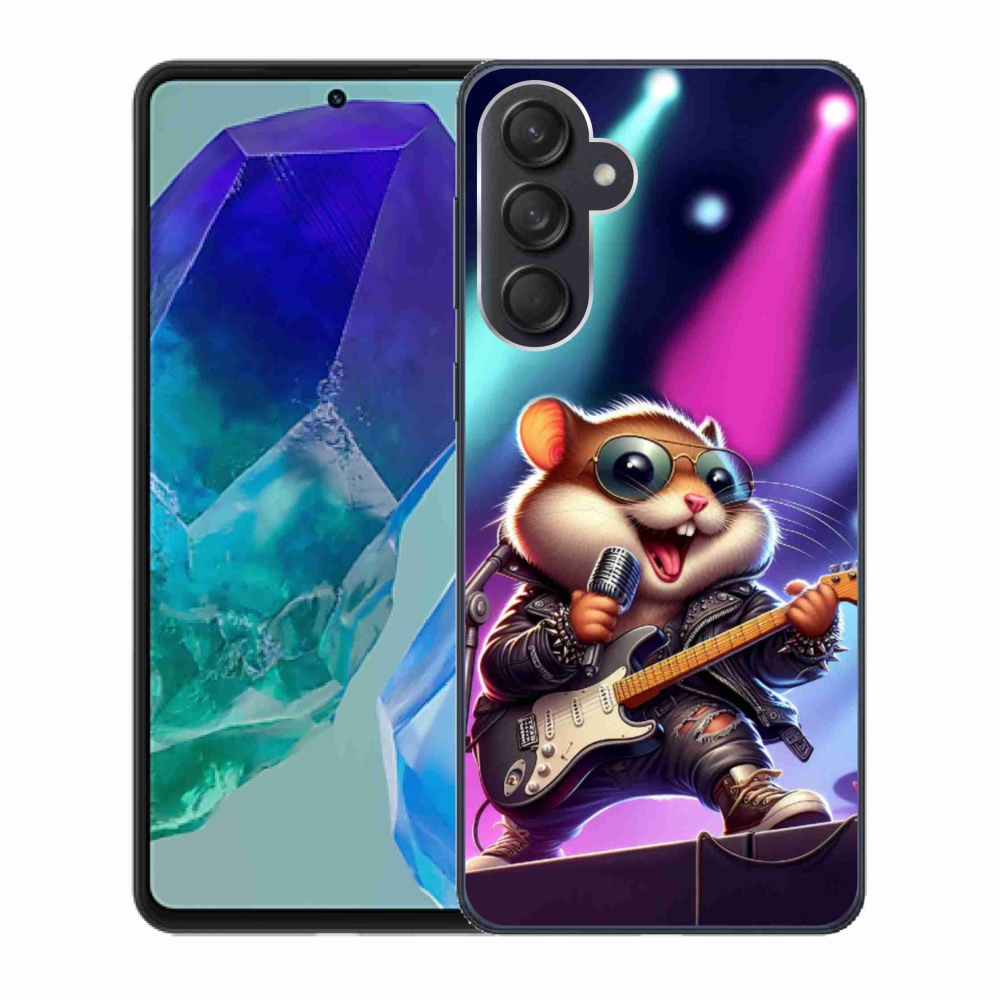 Gélový kryt mmCase na Samsung Galaxy M55 5G - škrečok rocker