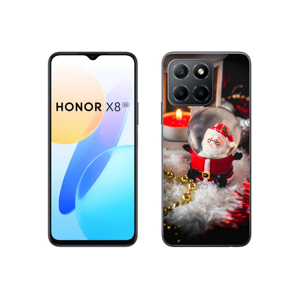 Gélový kryt mmCase na Honor X8 5G/70 Lite 5G - Santa Claus 1